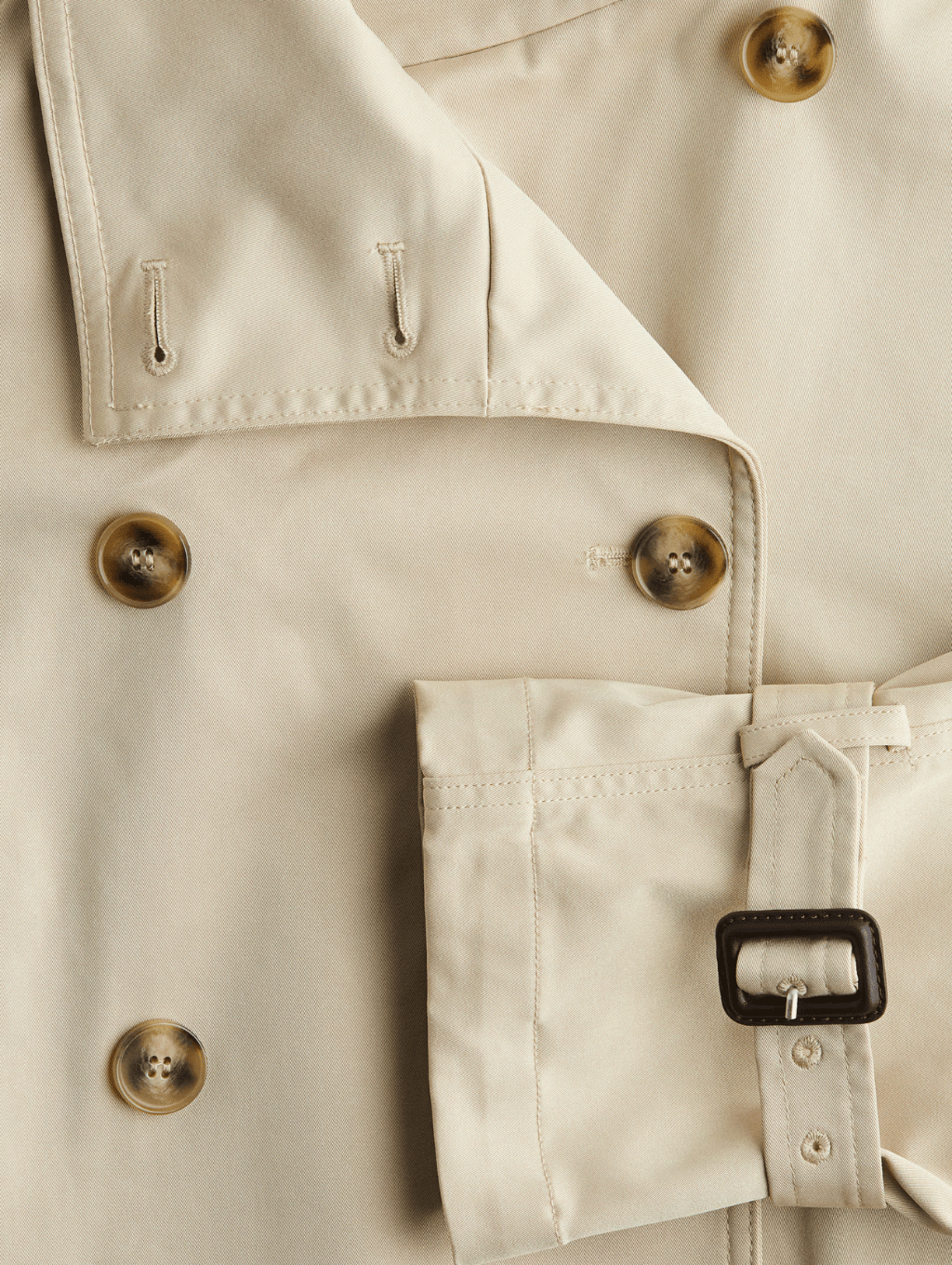 ZEYA - Daphne Cropped Trench Coat