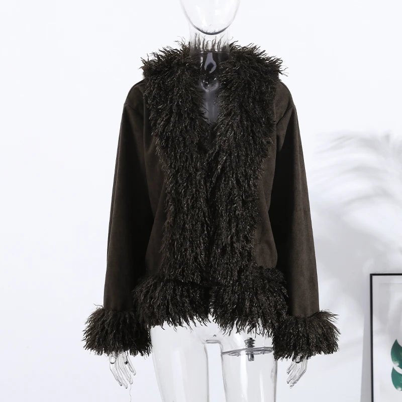 ZEYA - Kathy Plush Faux Fur Coat