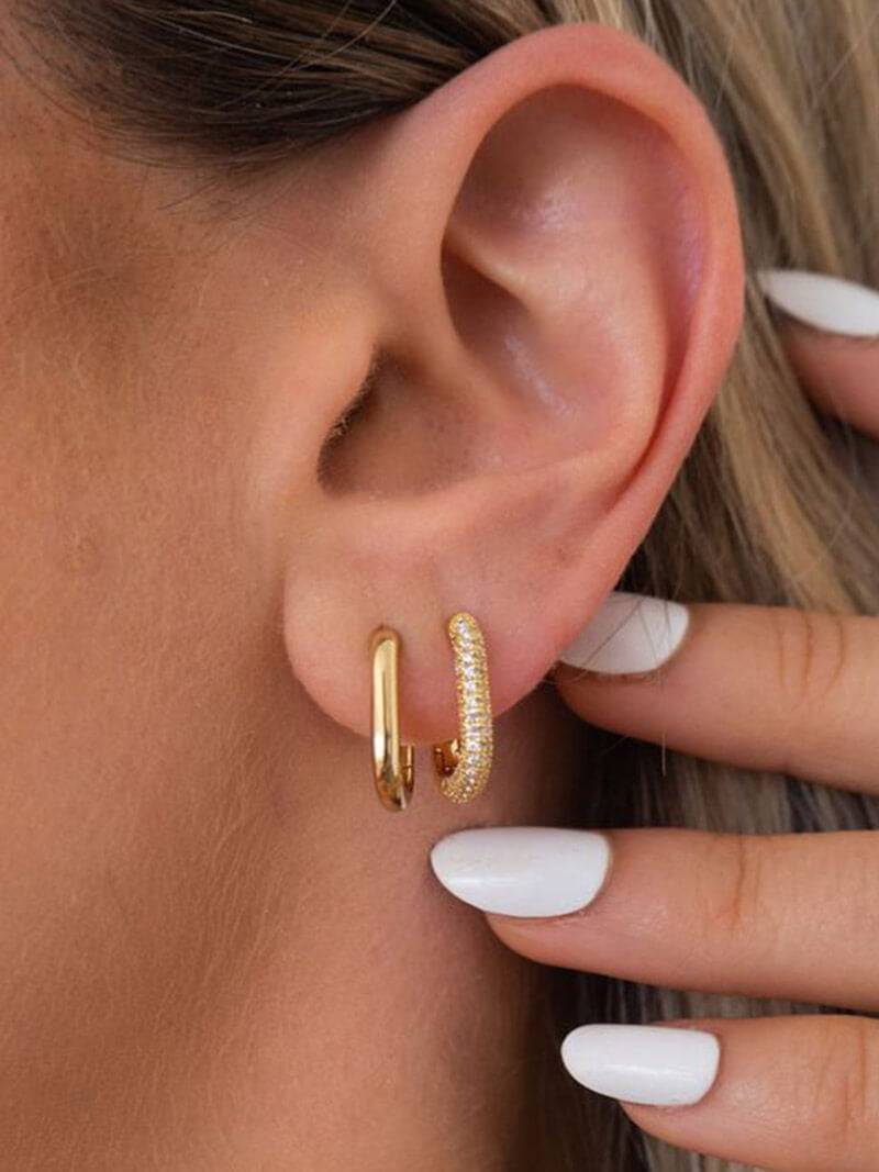 Emery Mini Hoop Earrings Jewelry