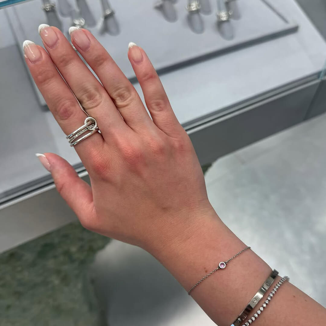 ZEYA - Amélie Classic Three Stacking Ring