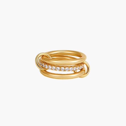 ZEYA - Amélie Classic Three Stacking Ring