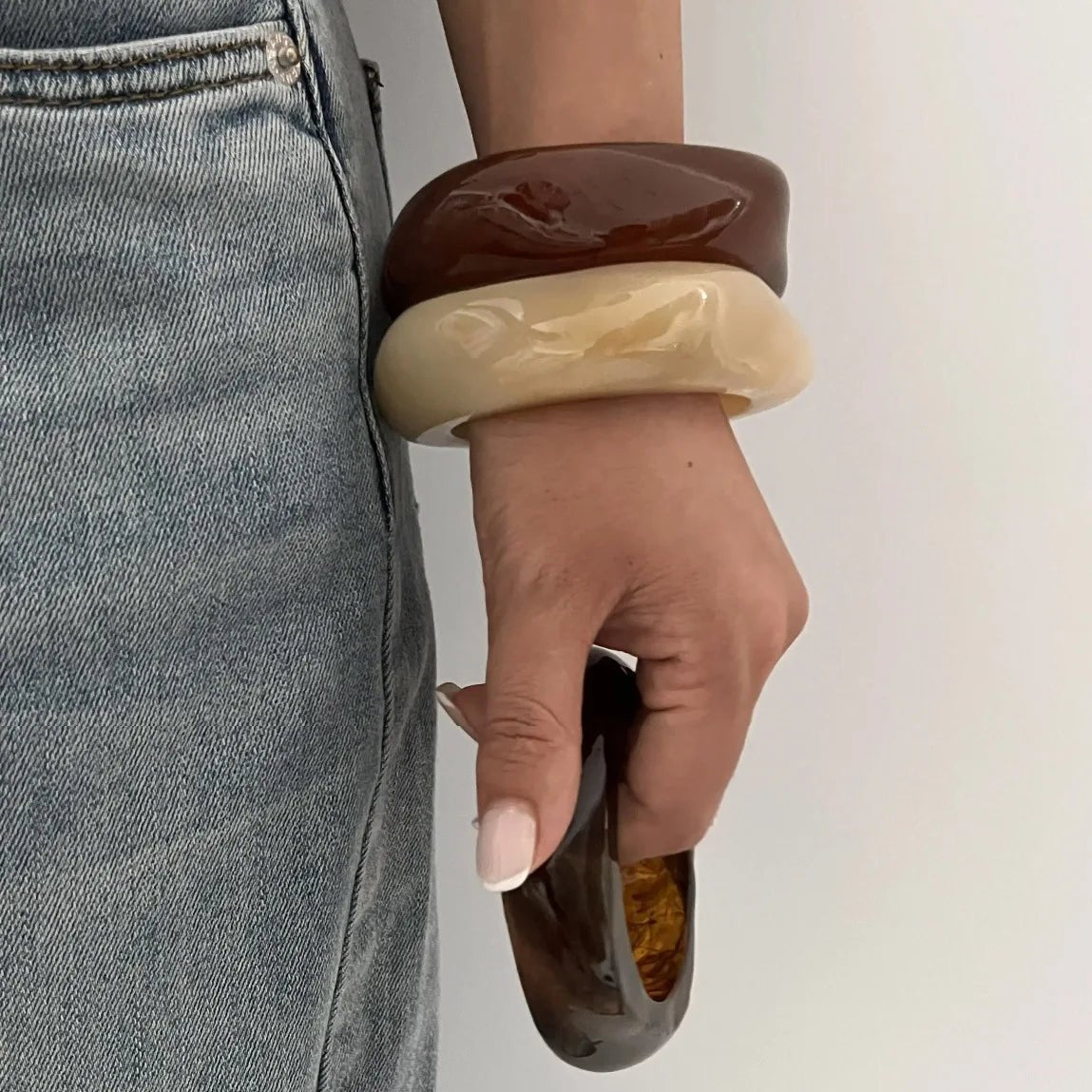 ZEYA - Araceli Acrylic Bangles