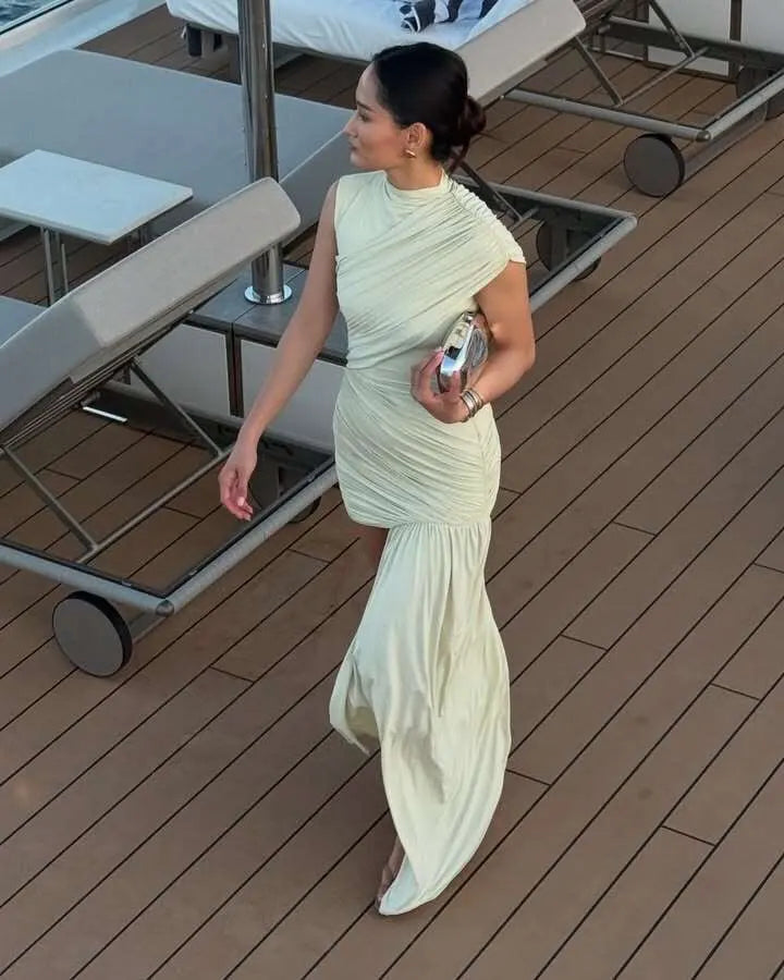 Mini abito con volant Carla