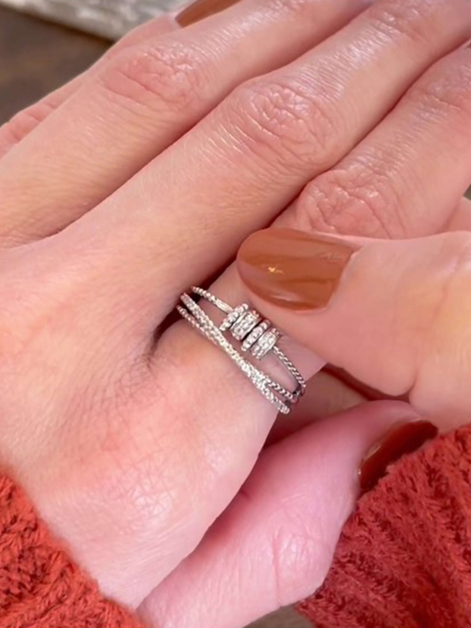 ZEYA - Celeste Anxiety Ring