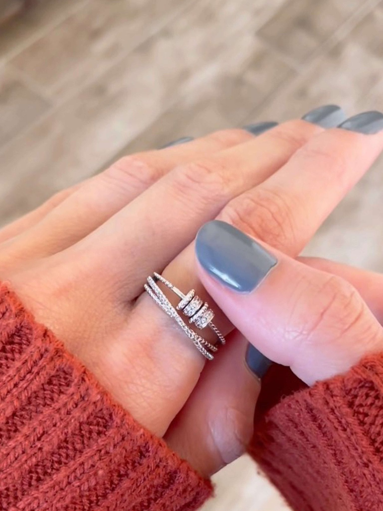 ZEYA - Celeste Anxiety Ring