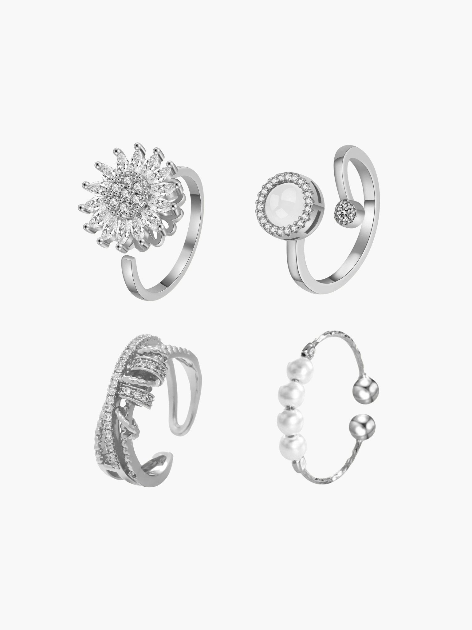 ZEYA - Eliz Anxiety Ring Set