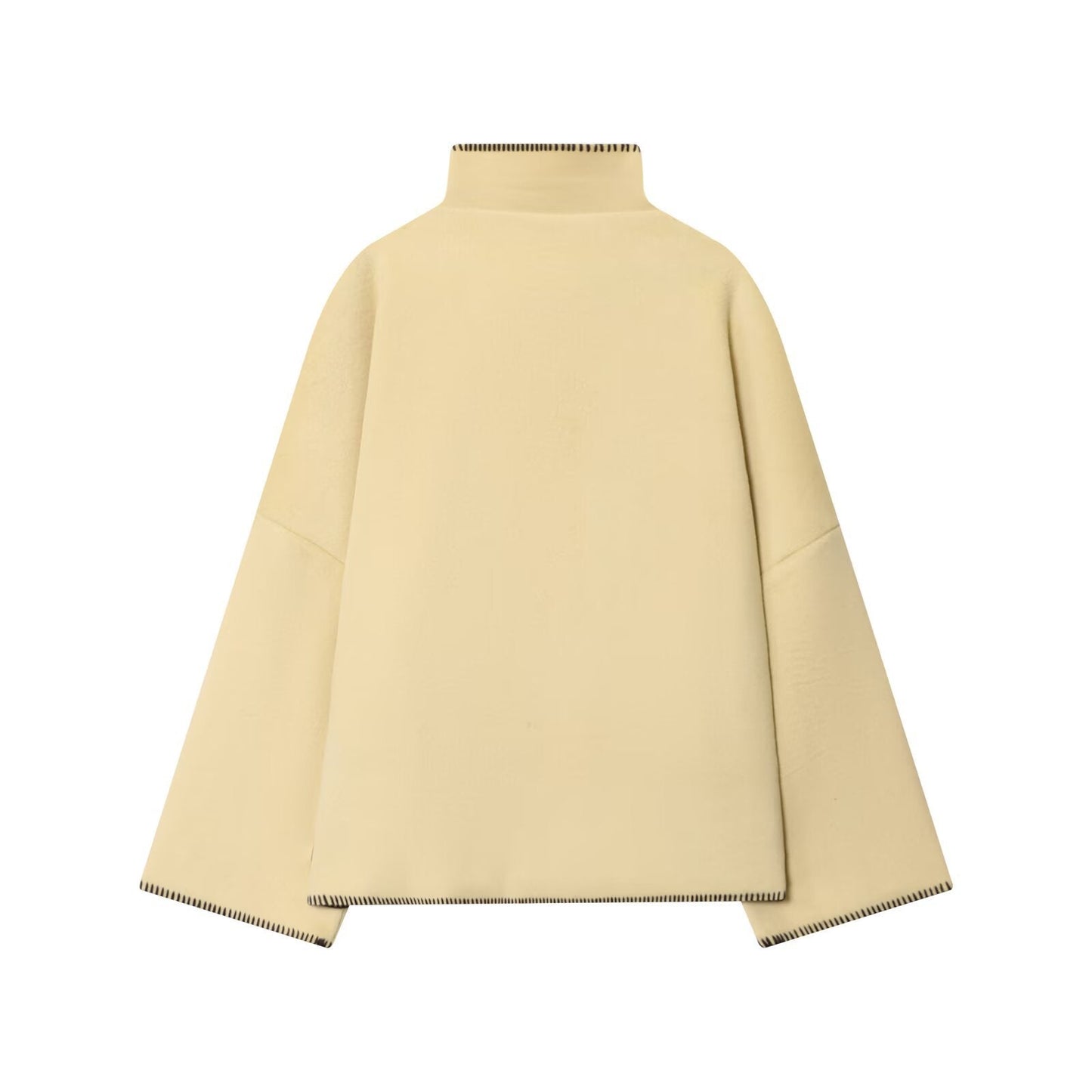 ZEYA - Emma High Neck Button Jacket