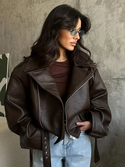 ZEYA - Felicity Vegan Leather Jacket