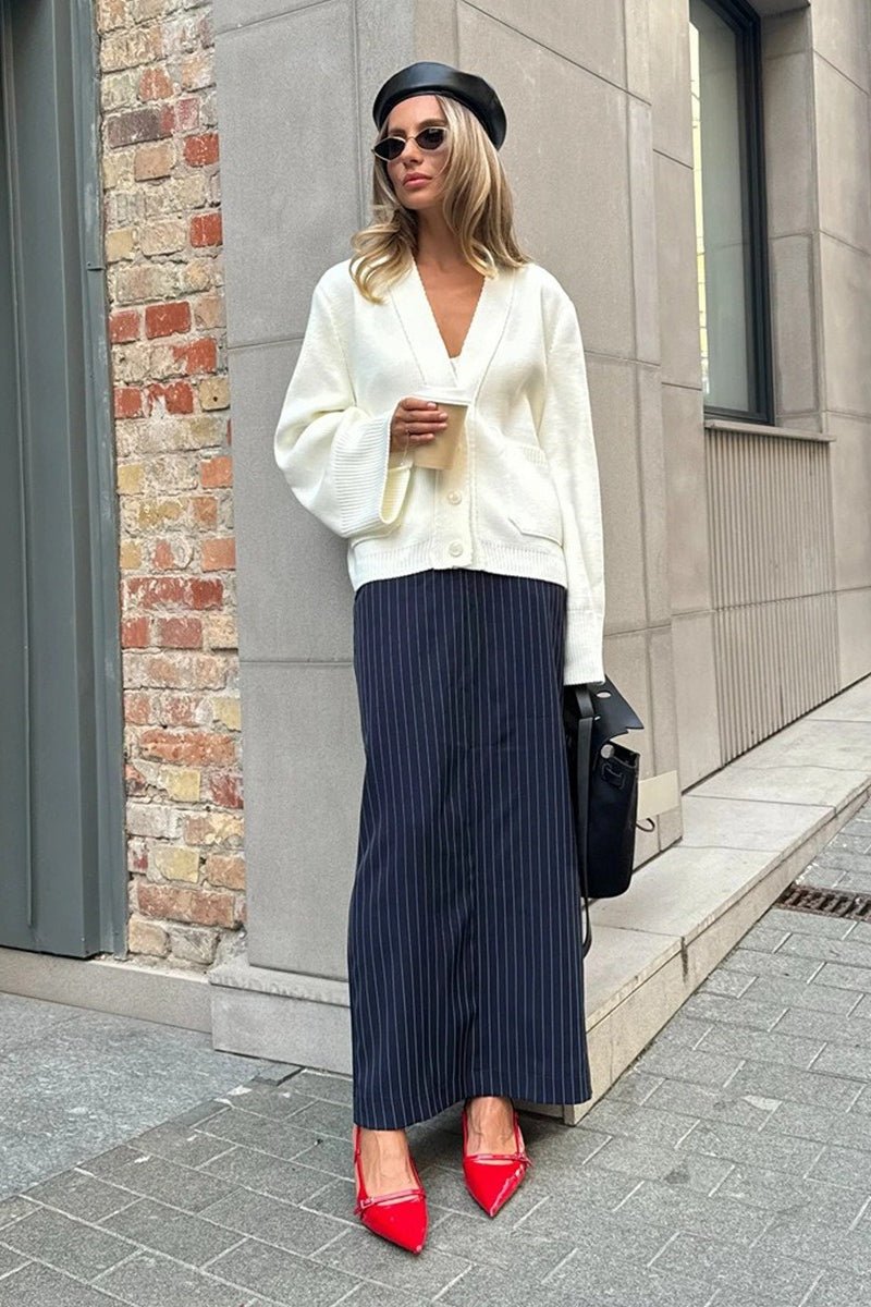 ZEYA - Francesca Vintage Loose Fit Cardigan