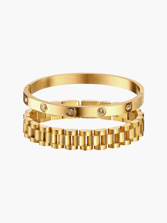 ZEYA - Iconic Link Bracelet Set